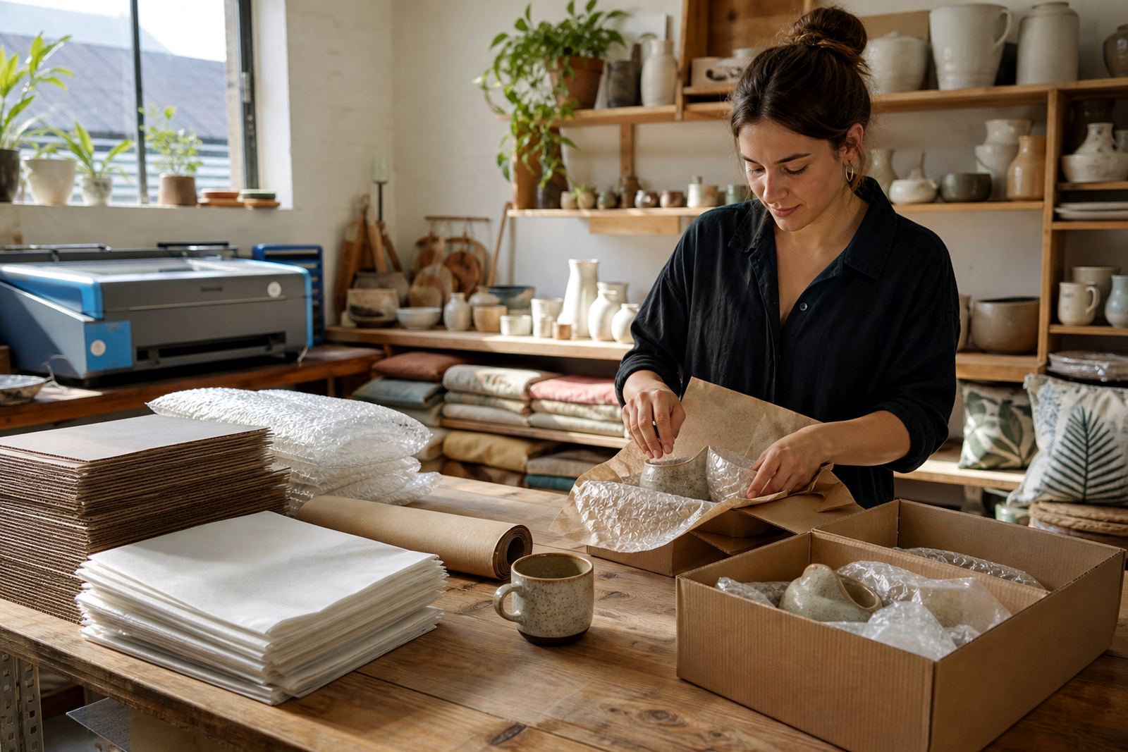 Packing Ceramics Safely