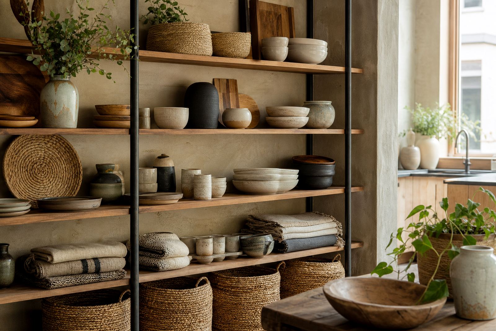 Style Open Shelves