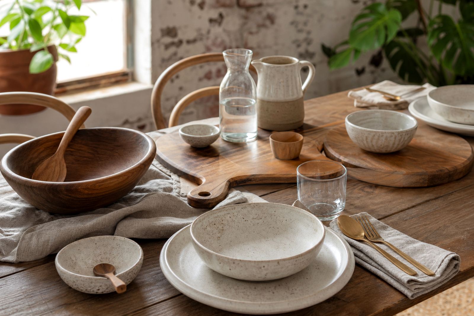 Wood At Table
